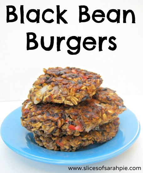 Black Bean Burgers- Slices of Sarah Pie 